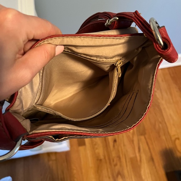 Red Nine West Crossbody Bag - Picture 7 of 9